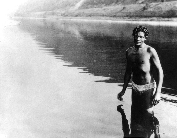 Franz dans le Rhin, de Herbert List (1929)